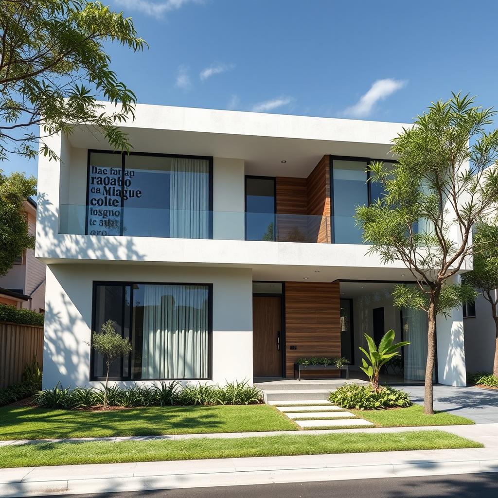 Projeto de planta de casa sobrado moderno em terreno 8x25 em Campinas - Dicas e ideias