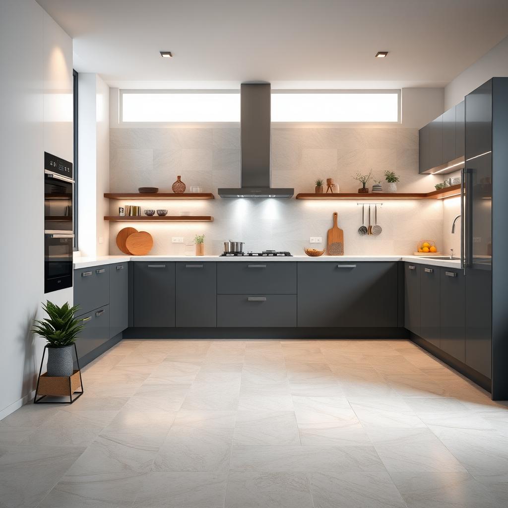 Dica: Melhor Tipo de Piso para Cozinha - Guia da Construção SuaObra - Escolha Certa!