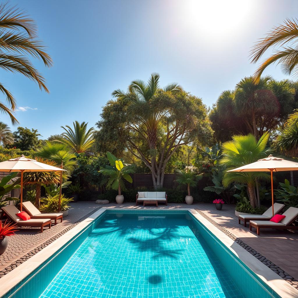 Qual tipo de árvore para plantar perto de piscina - Dicas de decoração para jardim