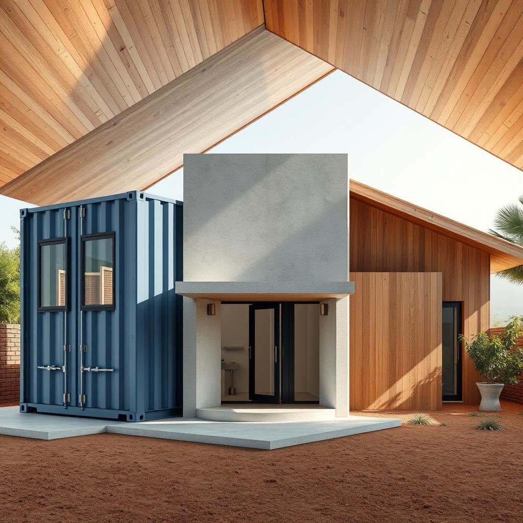 Casas pré-fabricadas: container, chapa cimentícia ou madeira - Dicas e sugestões