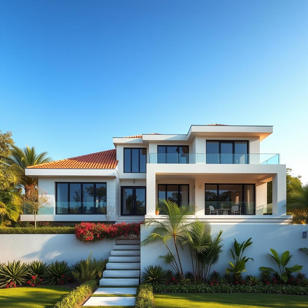 Confira 10 casas de alto padrão com telhas tegula - Dicas e Inspirações