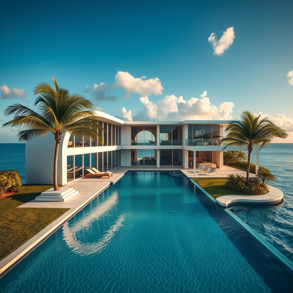 Casas espetaculares à beira-mar em Miami, Florida - Dicas de decoração