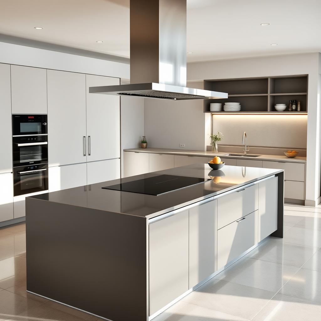 Dicas para escolher a coifa de ilha perfeita para sua cozinha moderna.