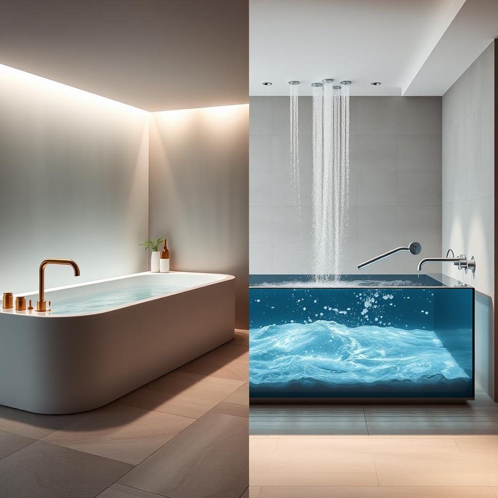 Diferença entre banheira de imersão e hidromassagem - Saiba mais!