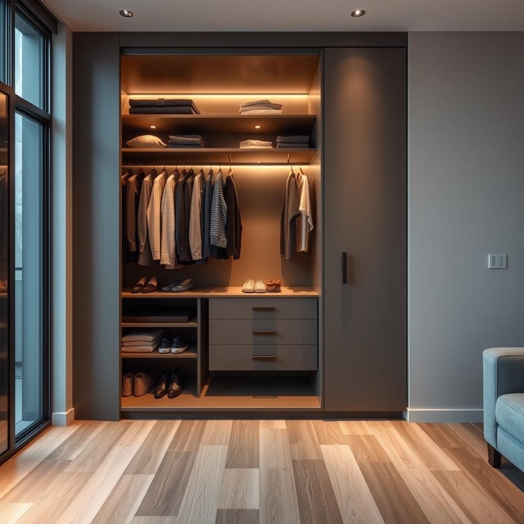 Casa com closet ou armário embutido: vantagens e desvantagens