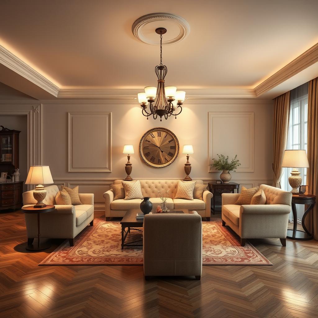 Iluminação clássica para sala - Dicas essenciais