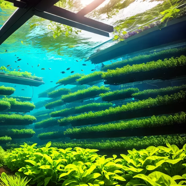 Aquaponia e a produção de proteína sustentável 50