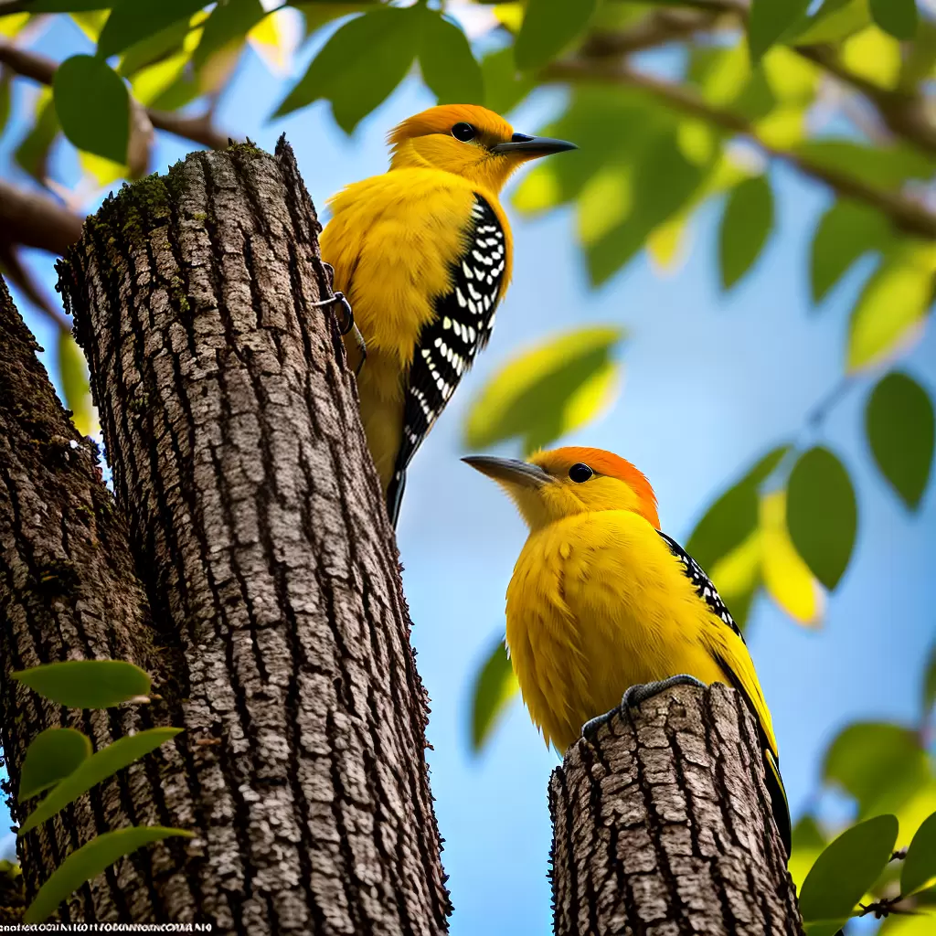 Cor Dourada: Melanerpes Flavifrons, o Pica-Pau-Amarelo