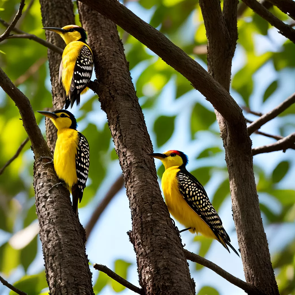 Cor Dourada: Melanerpes Flavifrons, o Pica-Pau-Amarelo 2