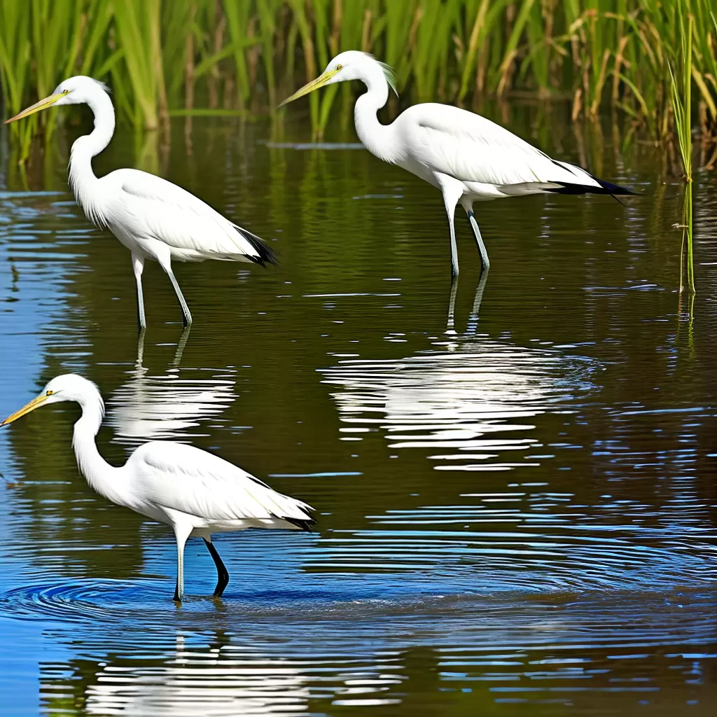 Bailarina das Águas: Egretta Thula, a Garça-Branca-Pequena 5 Bailarina das Águas: Egretta Thula, a Garça-Branca-Pequena 4