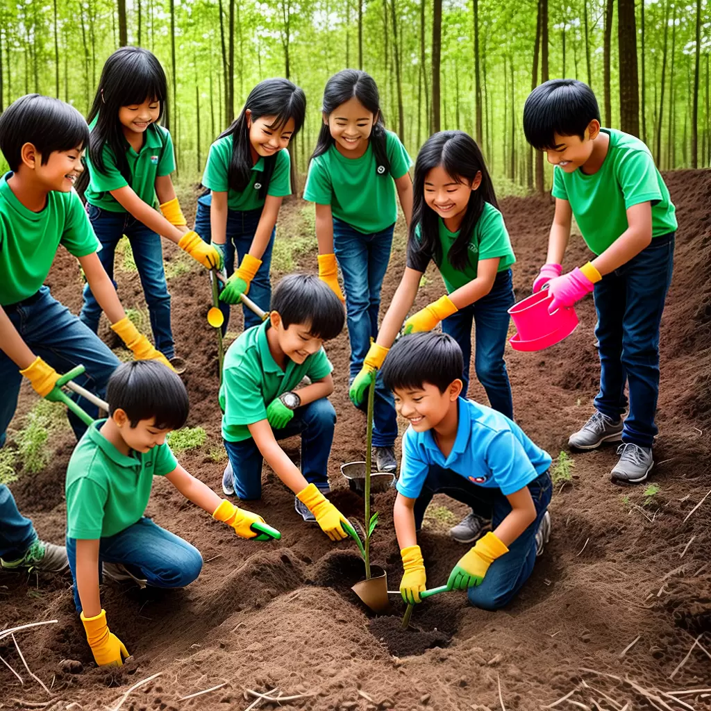 Silvicultura e Educação: Incentivando a Conscientização Ambiental 5 Silvicultura e Educação: Incentivando a Conscientização Ambiental 4