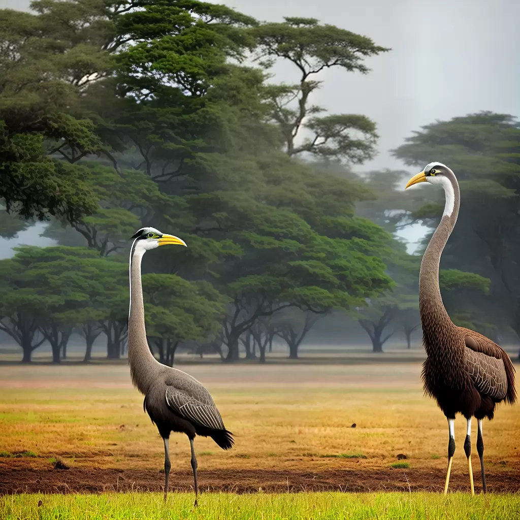 Gigante Gentil: Rhea Americana, a Ema 4