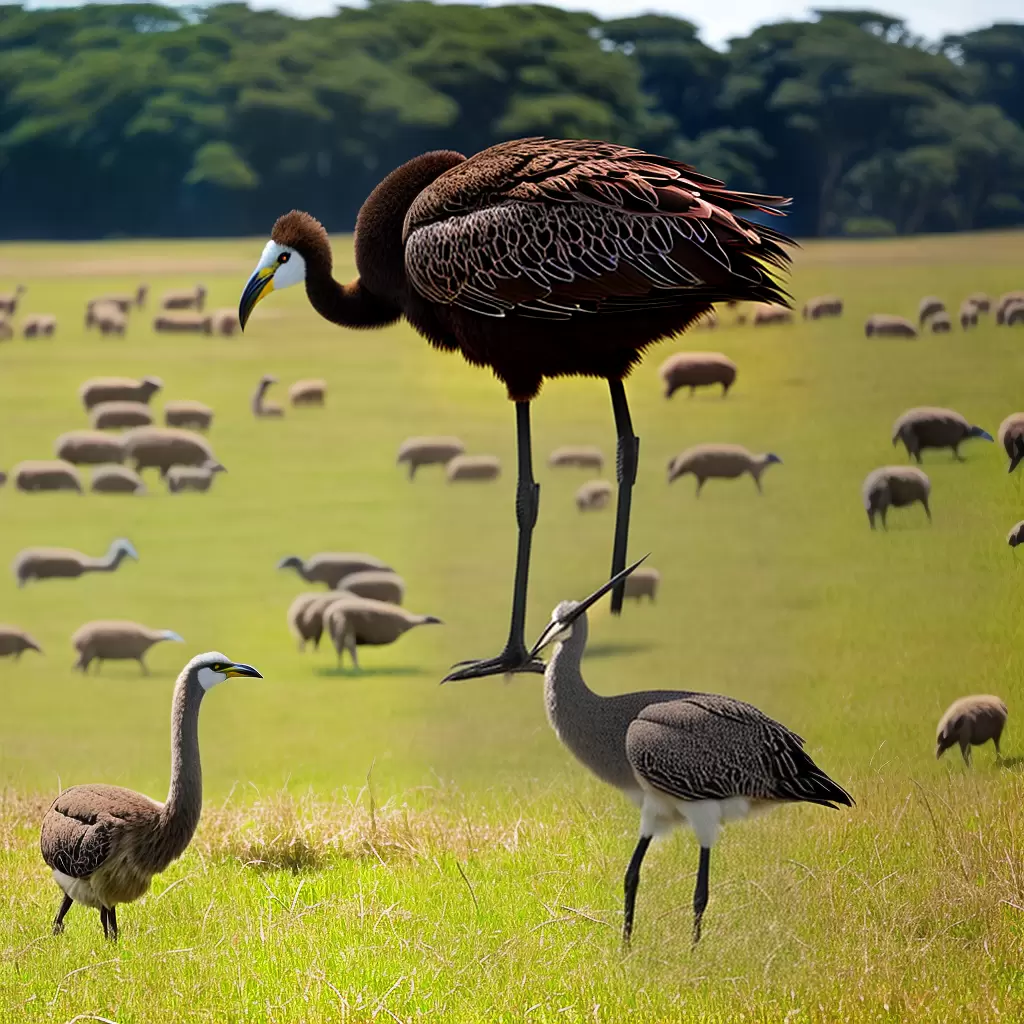 Gigante Gentil: Rhea Americana, a Ema 6