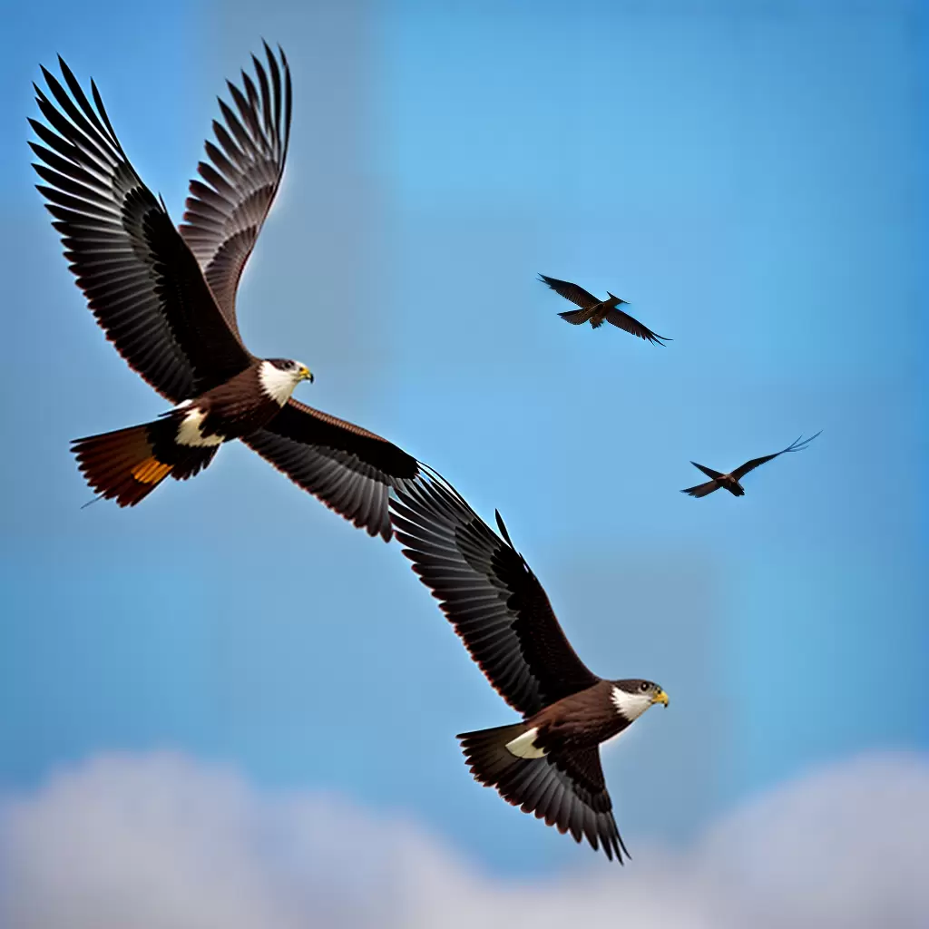 Vigilante do Céu: Ictinia Mississippiensis, o Gavião-de-Cauda-Longa