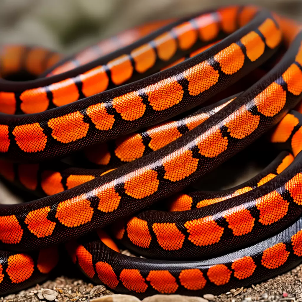 Enganadora Colorida: A Cobra Coral Falsa, uma Serpente Não Venenosa com Padrão Semelhante à Cobra-Coral 6