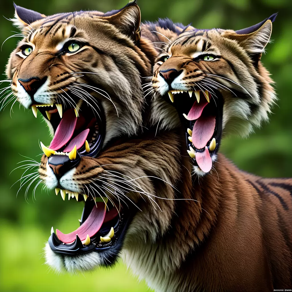 O Smilodon, um felino pré-histórico conhecido como tigre-dentes-de-sabre 6