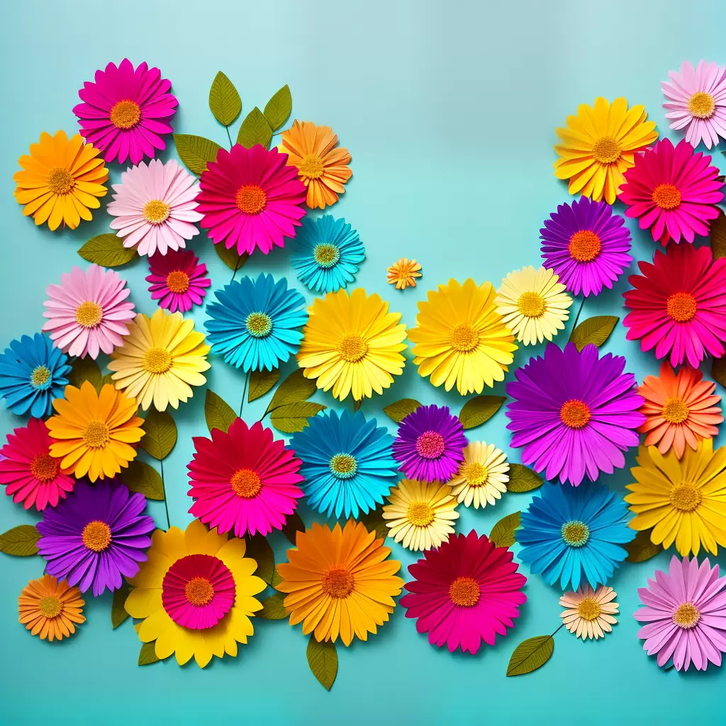 Como criar um mural de flores artesanais para o seu QUARTO