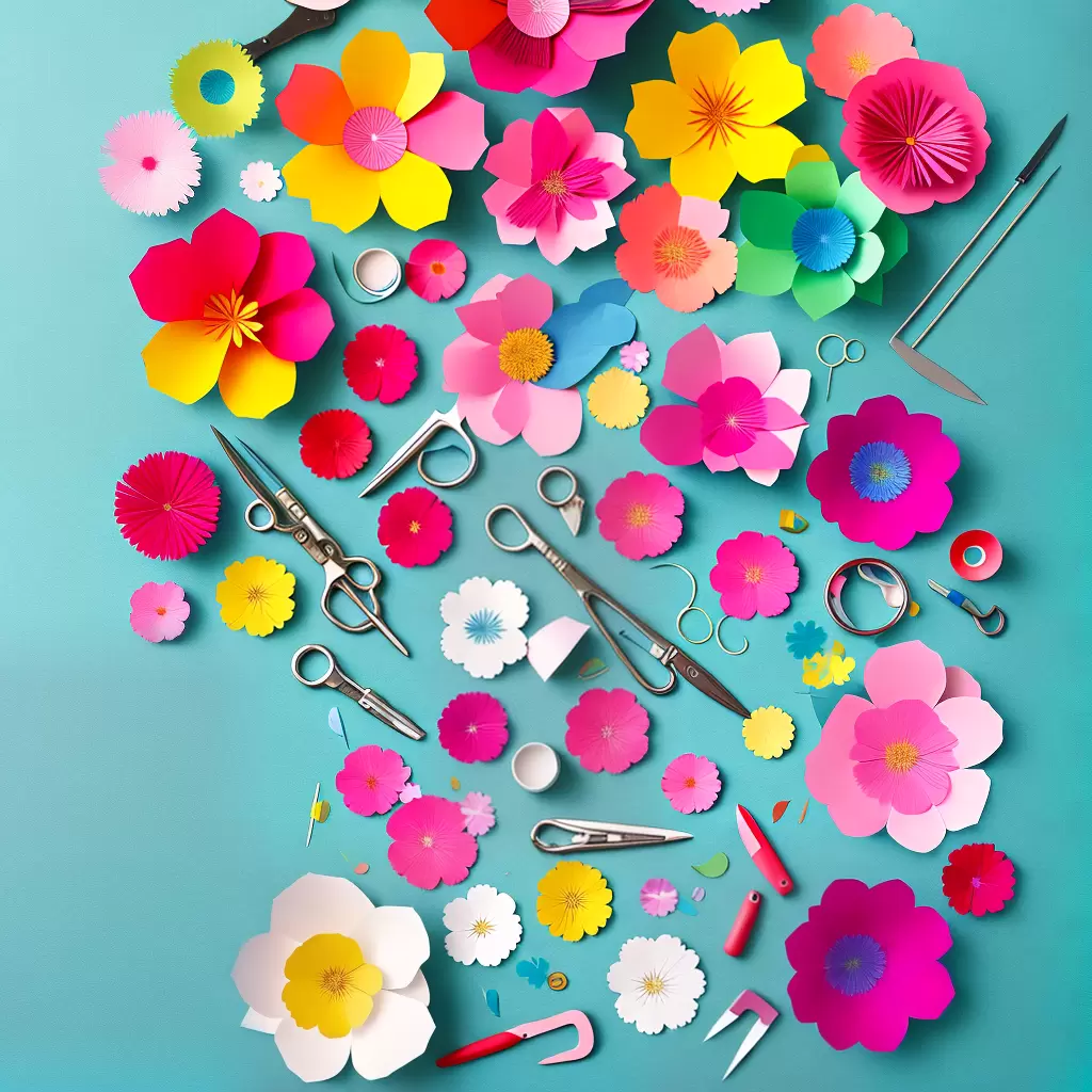As melhores FERRAMENTAS para fazer flores de papel artesanal