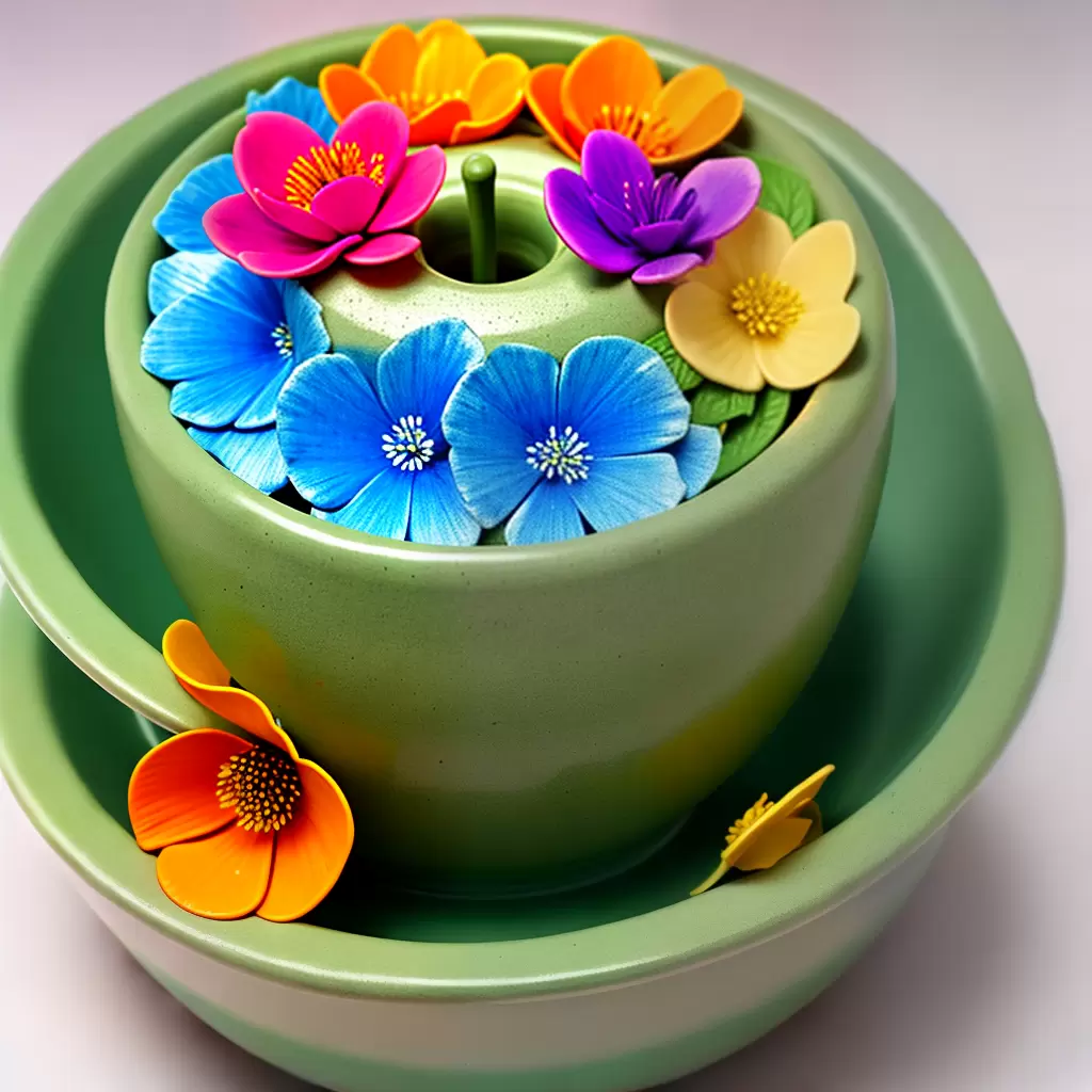 Artesanato com flores de CERÂMICA: dicas para iniciantes 2