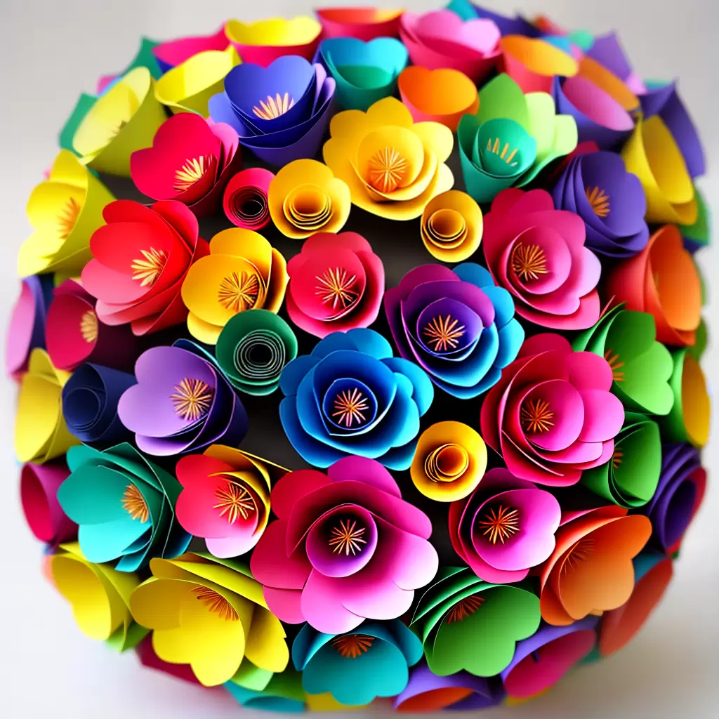 Faça você mesmo: IMPRESSIONE com origamis de flores 1 Faça você mesmo: IMPRESSIONE com origamis de flores