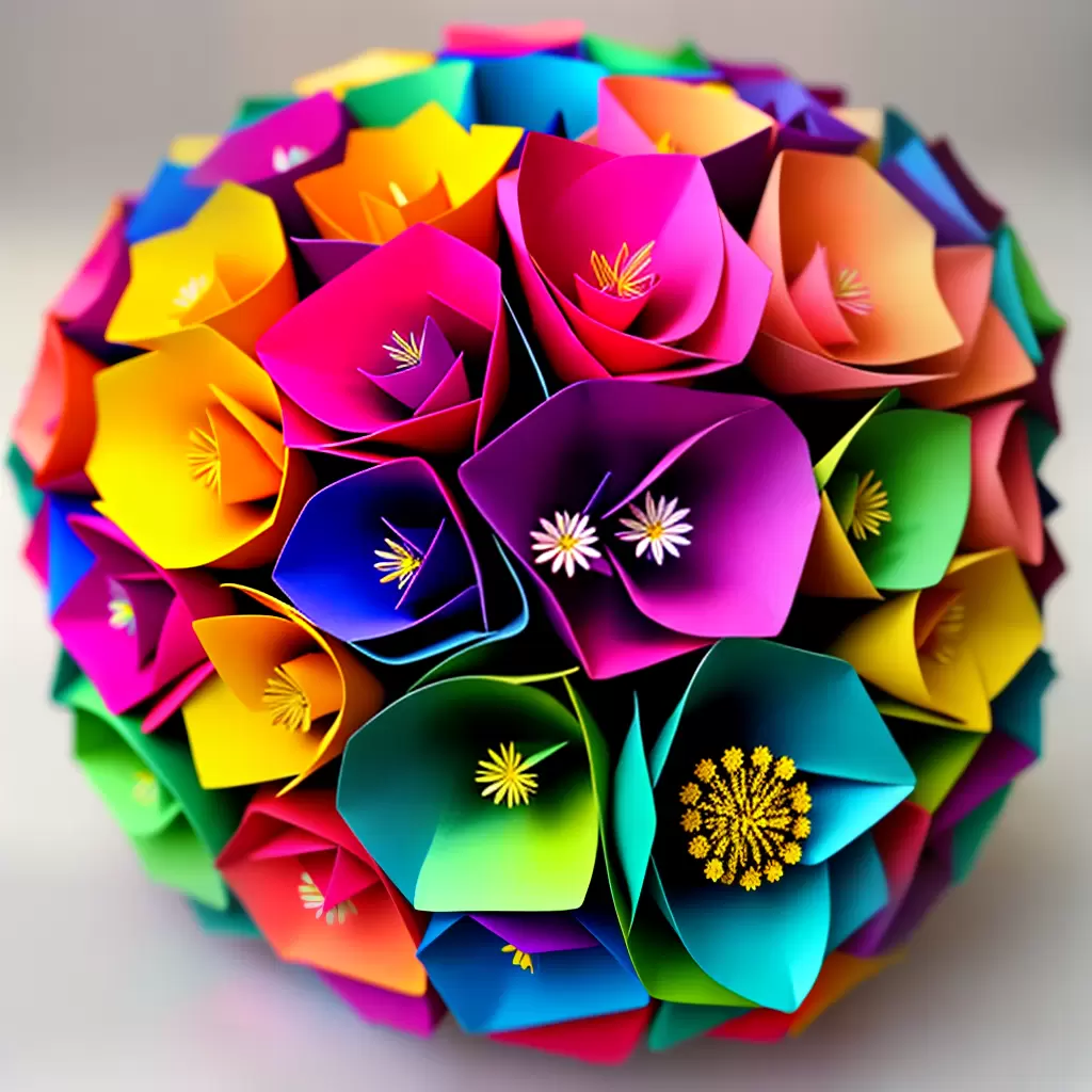 Faça você mesmo: IMPRESSIONE com origamis de flores 7 Faça você mesmo: IMPRESSIONE com origamis de flores 6
