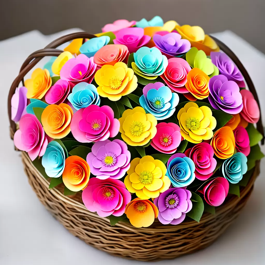 Crie decorações INCRÍVEIS para a Páscoa com flores artesanais 2