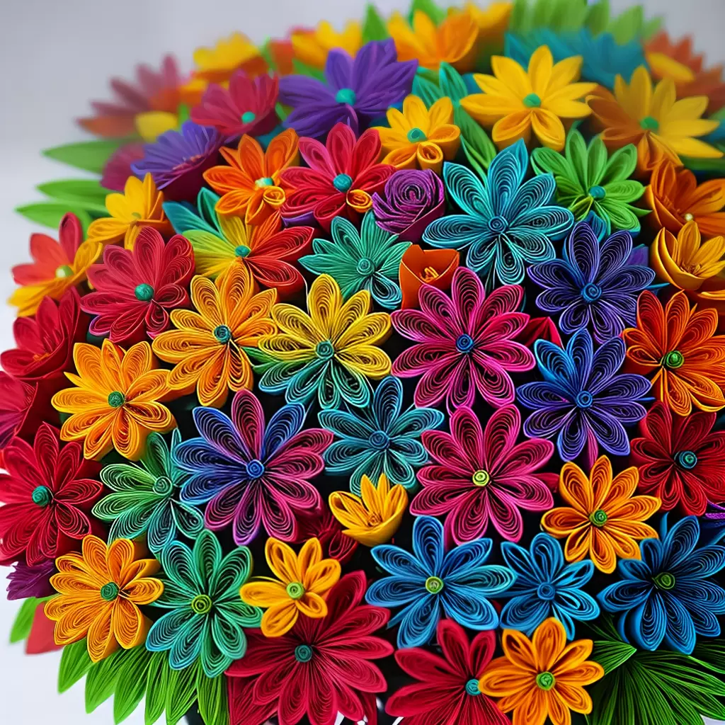 Conheça a ARTE de fazer flores de quilling