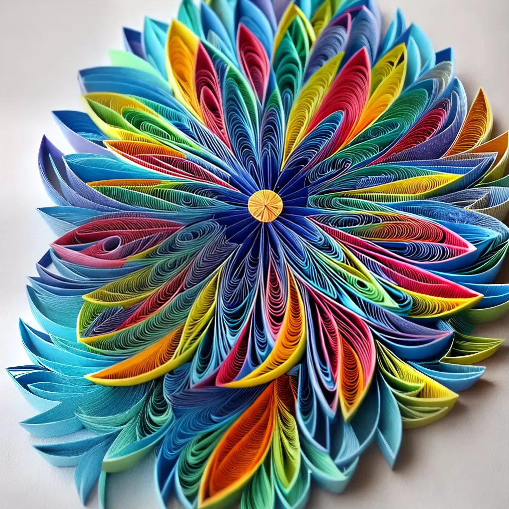 Conheça a ARTE de fazer flores de quilling 6
