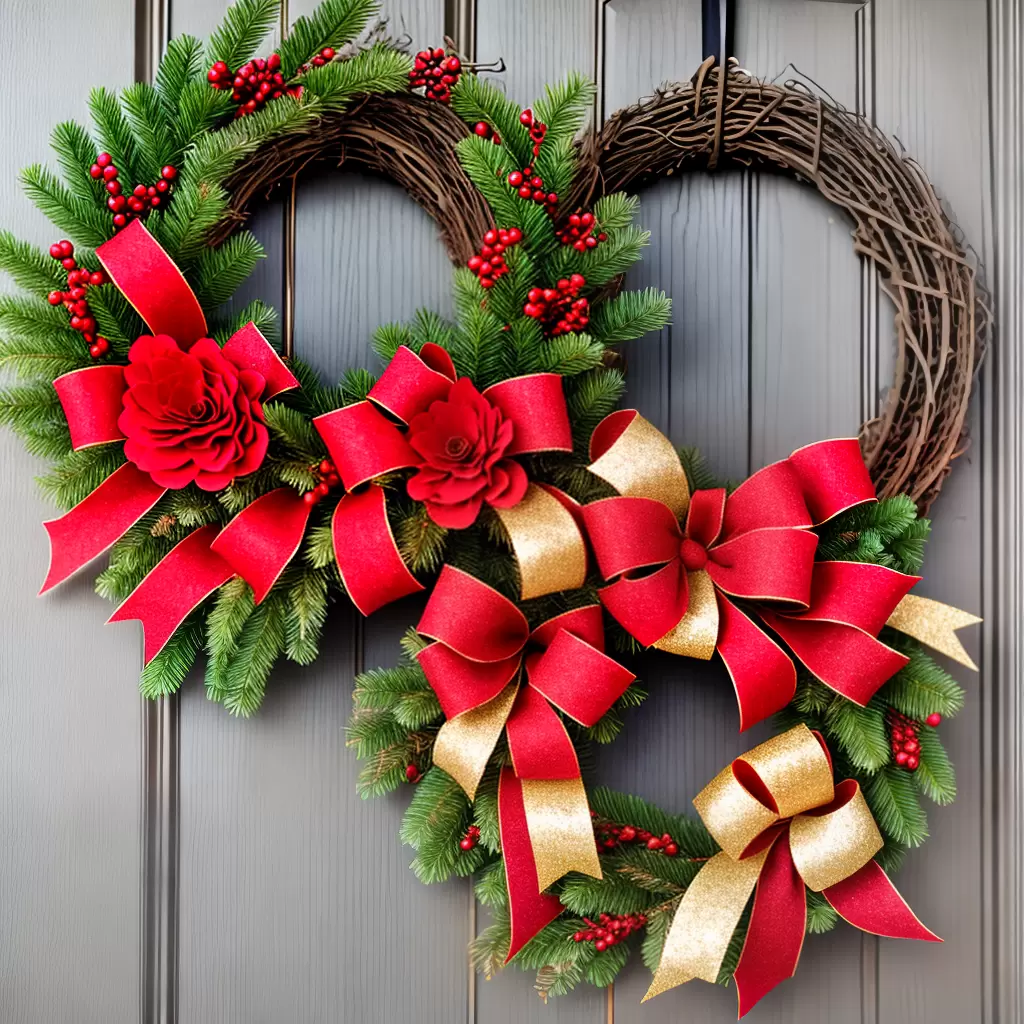 Decoração de Natal com FLORES artesanais: inspirações 9 Decoração de Natal com FLORES artesanais: inspirações 8