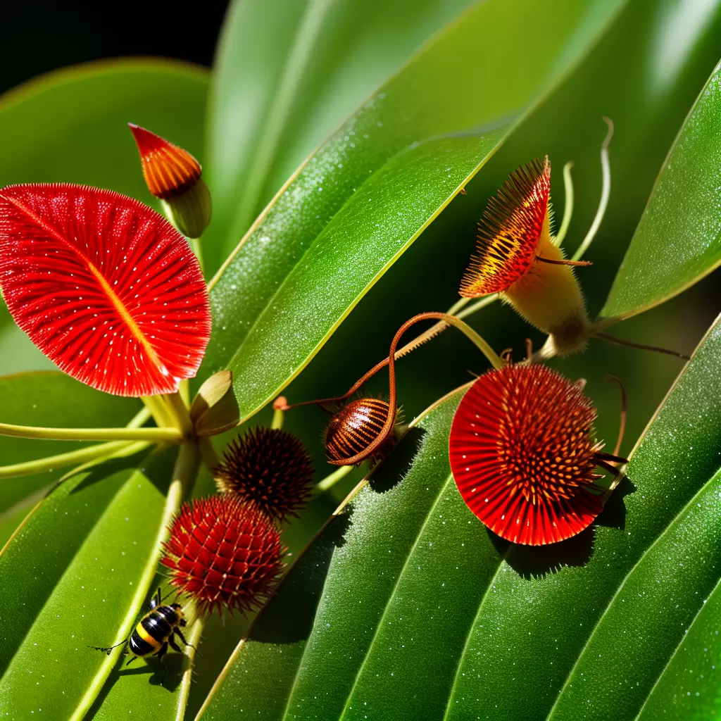 A polinização nas plantas carnívoras 1 A polinização nas plantas carnívoras