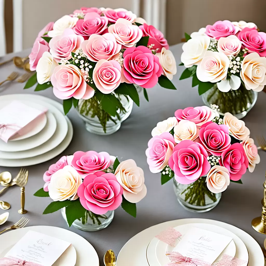 DECORAÇÃO de chá de bebê com flores de papel: ideias criativas 6