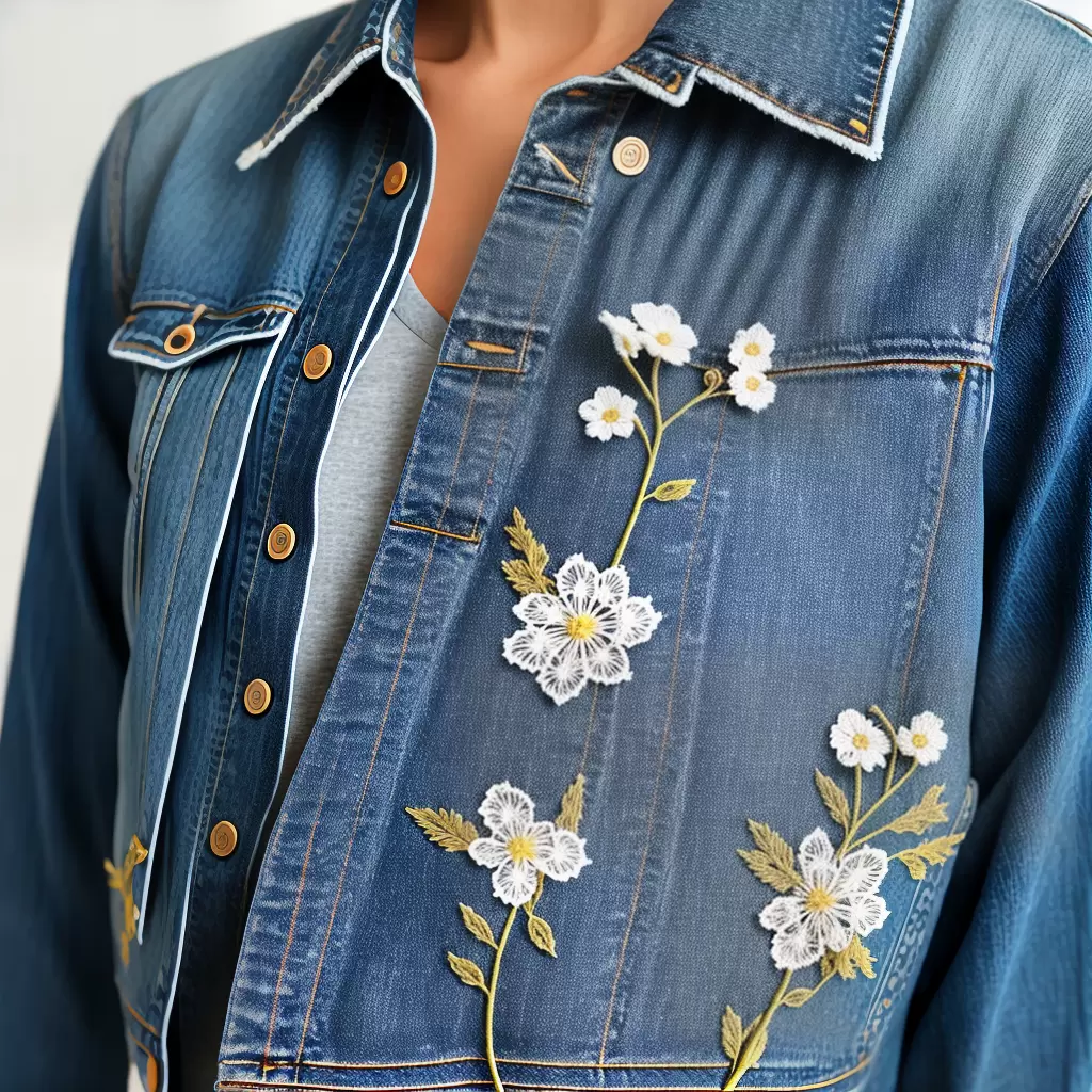 DIY: FLORES de renda para adicionar charme à sua roupa