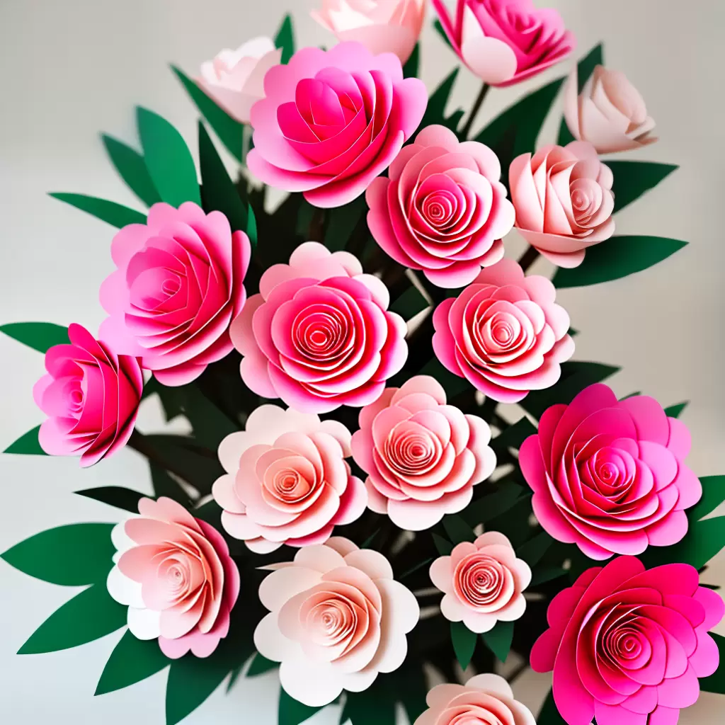 Aprenda a fazer FLORES de papel para o Dia das Mães 6