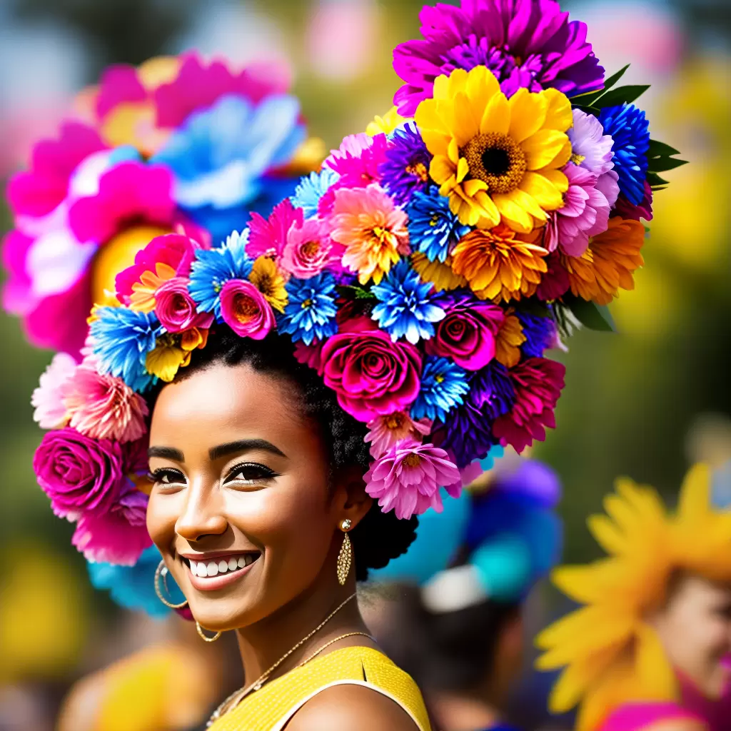 Como FAZER uma coroa de flores de tecido para festivais de música 3 Como FAZER uma coroa de flores de tecido para festivais de música 2