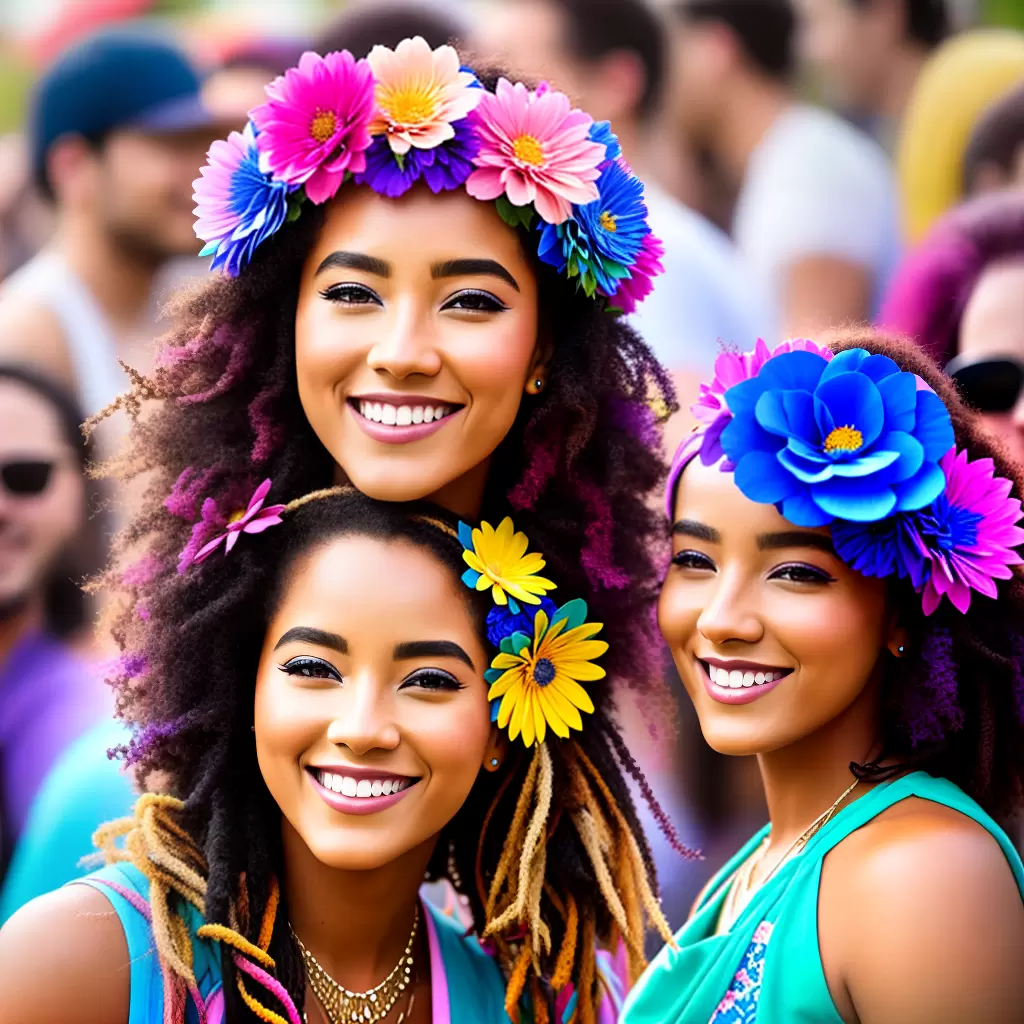 Como FAZER uma coroa de flores de tecido para festivais de música 9 Como FAZER uma coroa de flores de tecido para festivais de música 8