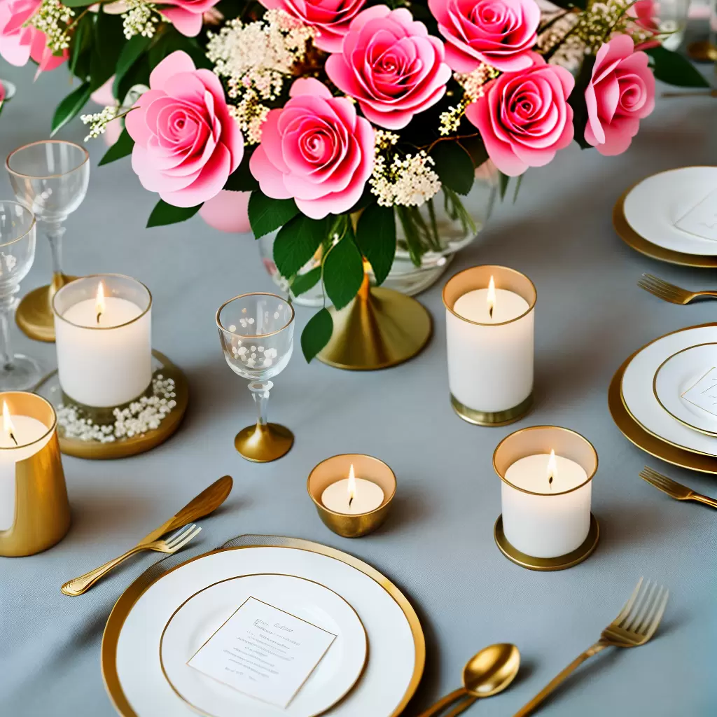 DECORAÇÃO de aniversário com flores de papel: ideias encantadoras 2