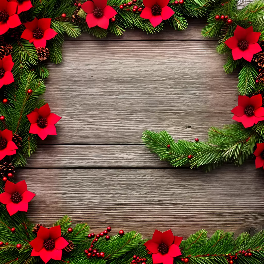 DIY: CARTÕES de Natal com flores de papel 2