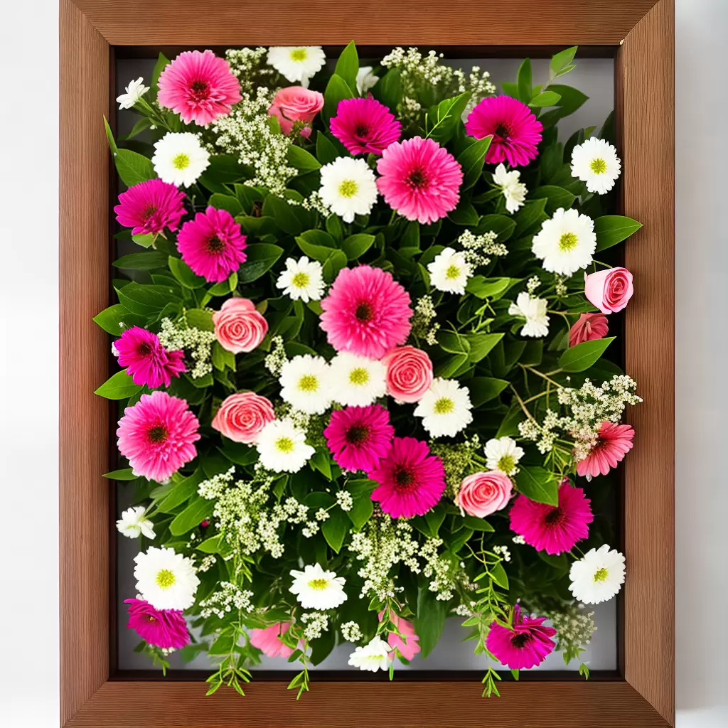 DIY: Quadro de flores artesanais para TRANSFORMAR sua decoração 9 DIY: Quadro de flores artesanais para TRANSFORMAR sua decoração 8