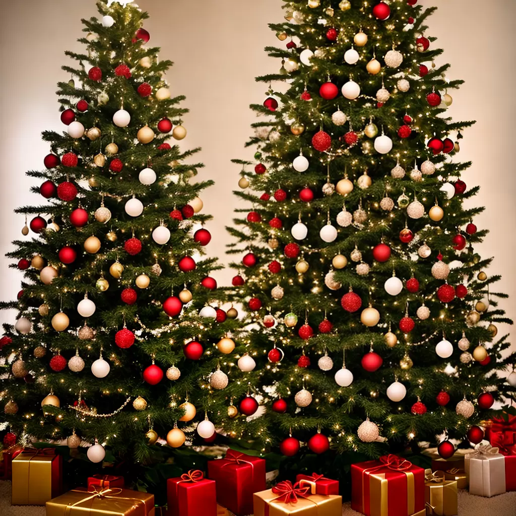COMO fazer uma árvore de Natal com flores de papel 1 COMO fazer uma árvore de Natal com flores de papel