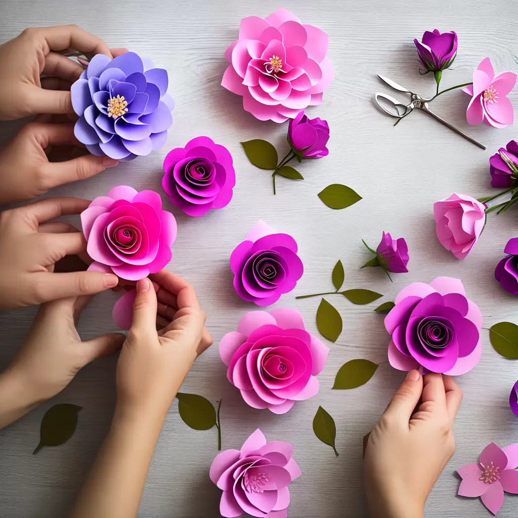 FAÇA flores artesanais para o Dia Internacional da Mulher 7 FAÇA flores artesanais para o Dia Internacional da Mulher 6