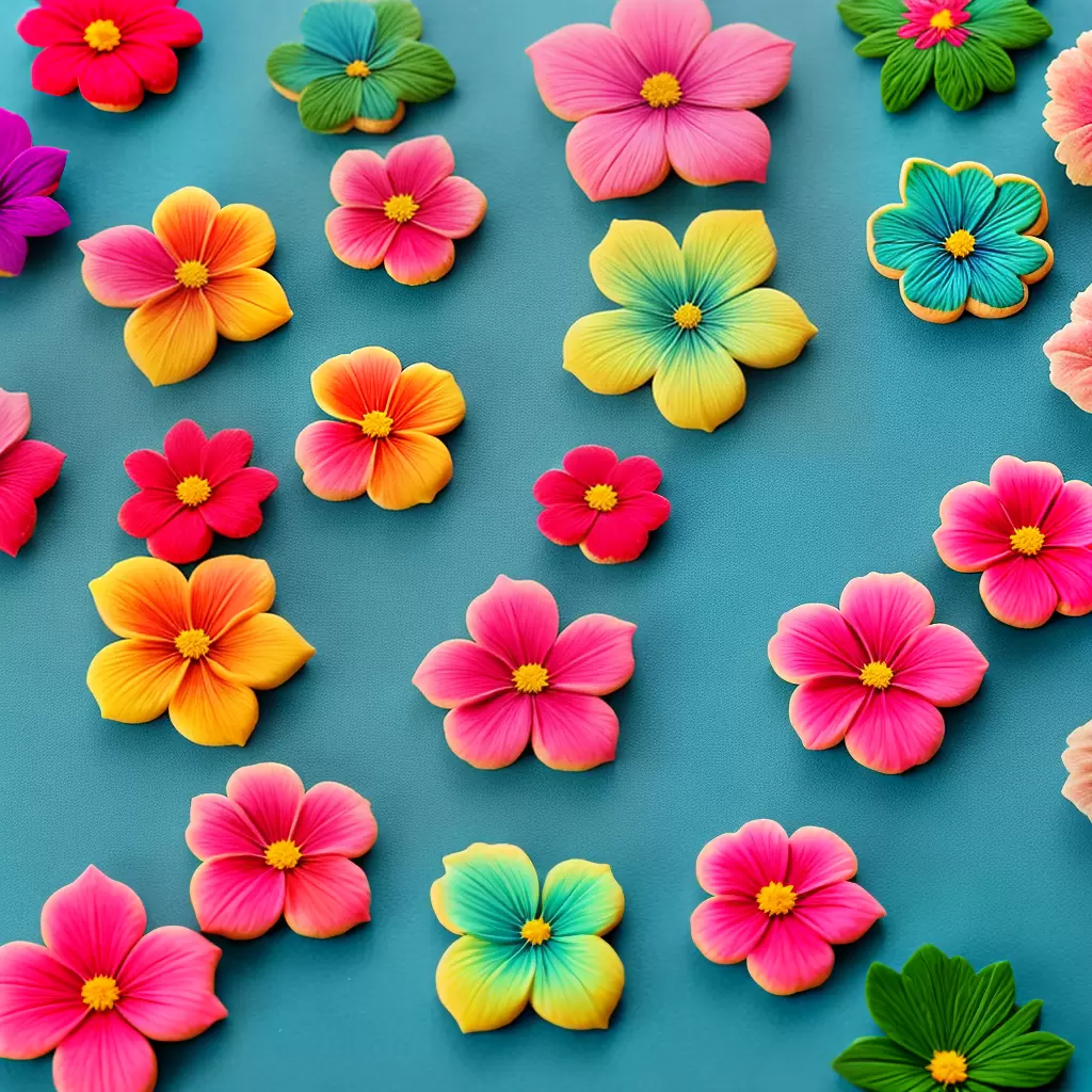 Aprenda a fazer flores de BISCUIT: passo a passo 5 Aprenda a fazer flores de BISCUIT: passo a passo 4