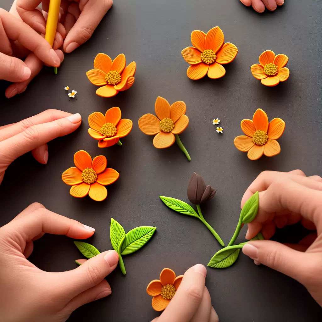 Aprenda a fazer flores de BISCUIT: passo a passo 9 Aprenda a fazer flores de BISCUIT: passo a passo 8