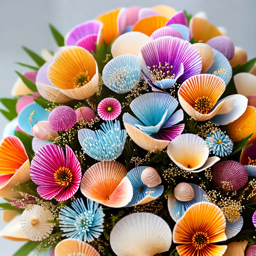 Como fazer FLORES de conchas: guia passo a passo 4