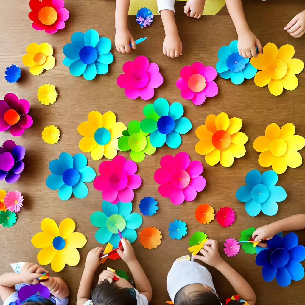 Guia de COMO criar flores artesanais para o Dia das Crianças 2