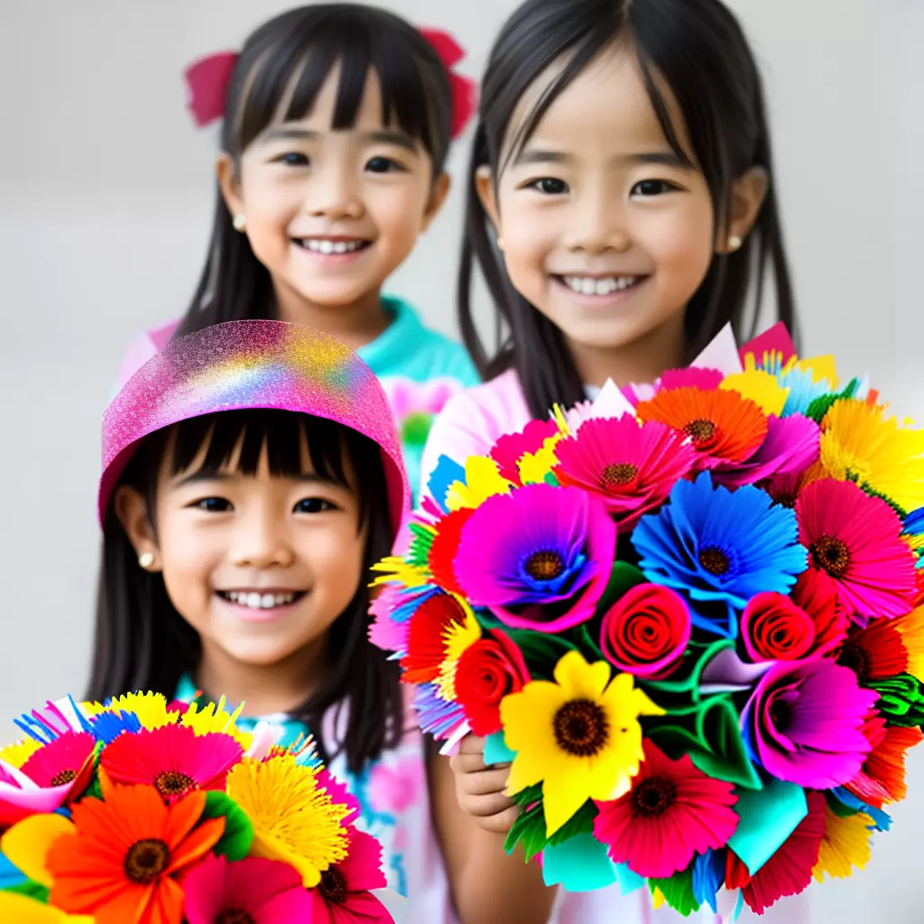 Guia de COMO criar flores artesanais para o Dia das Crianças 6