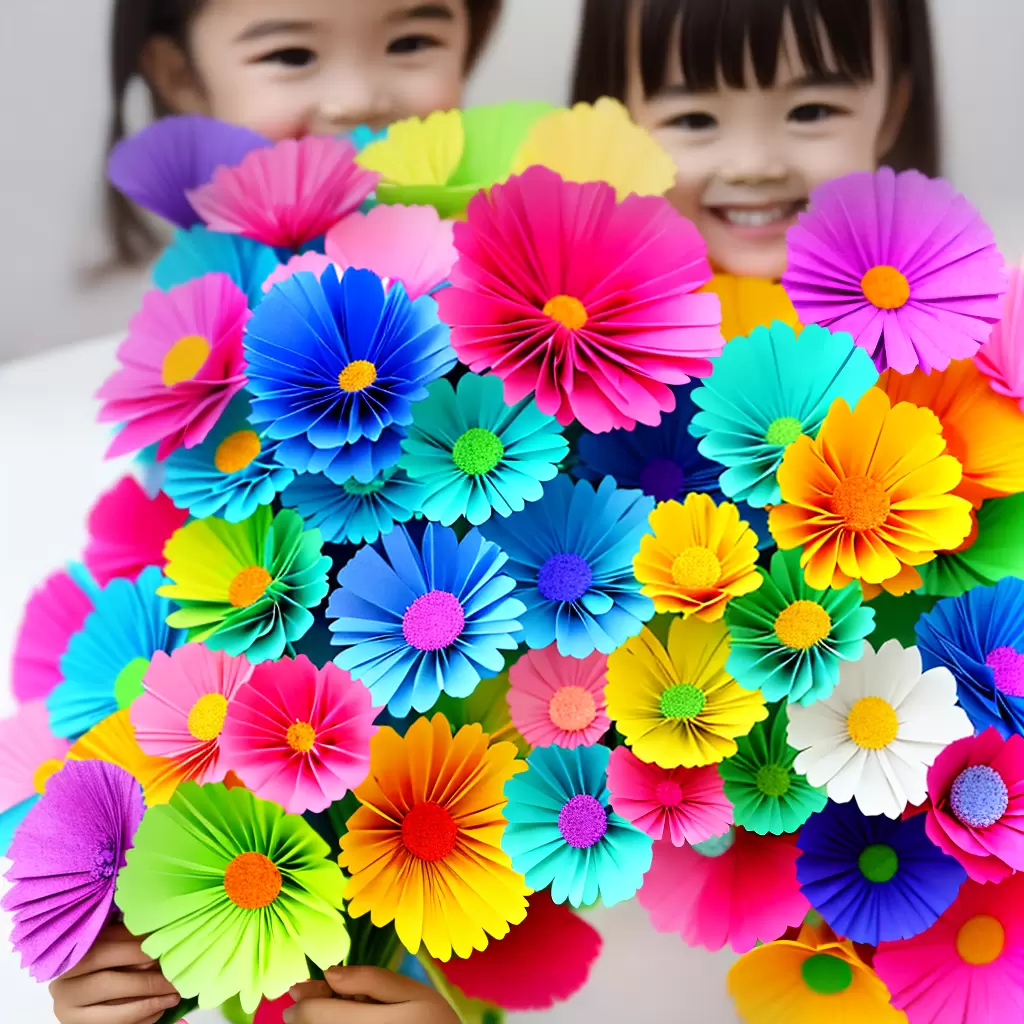 Guia de COMO criar flores artesanais para o Dia das Crianças 8