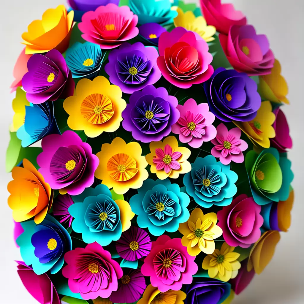 A ARTE de fazer flores de papel: celebre o Dia da Arte 3 A ARTE de fazer flores de papel: celebre o Dia da Arte 2