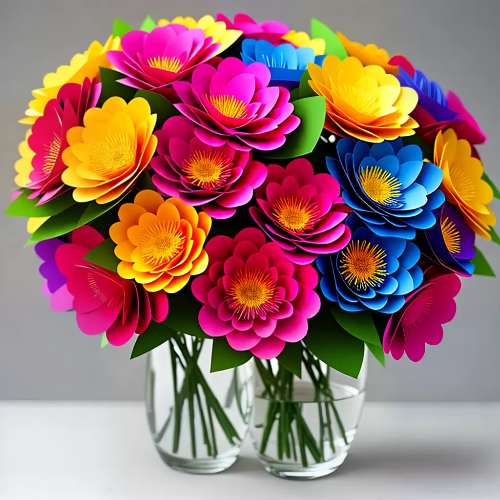 A ARTE de fazer flores de papel: celebre o Dia da Arte 7 A ARTE de fazer flores de papel: celebre o Dia da Arte 6