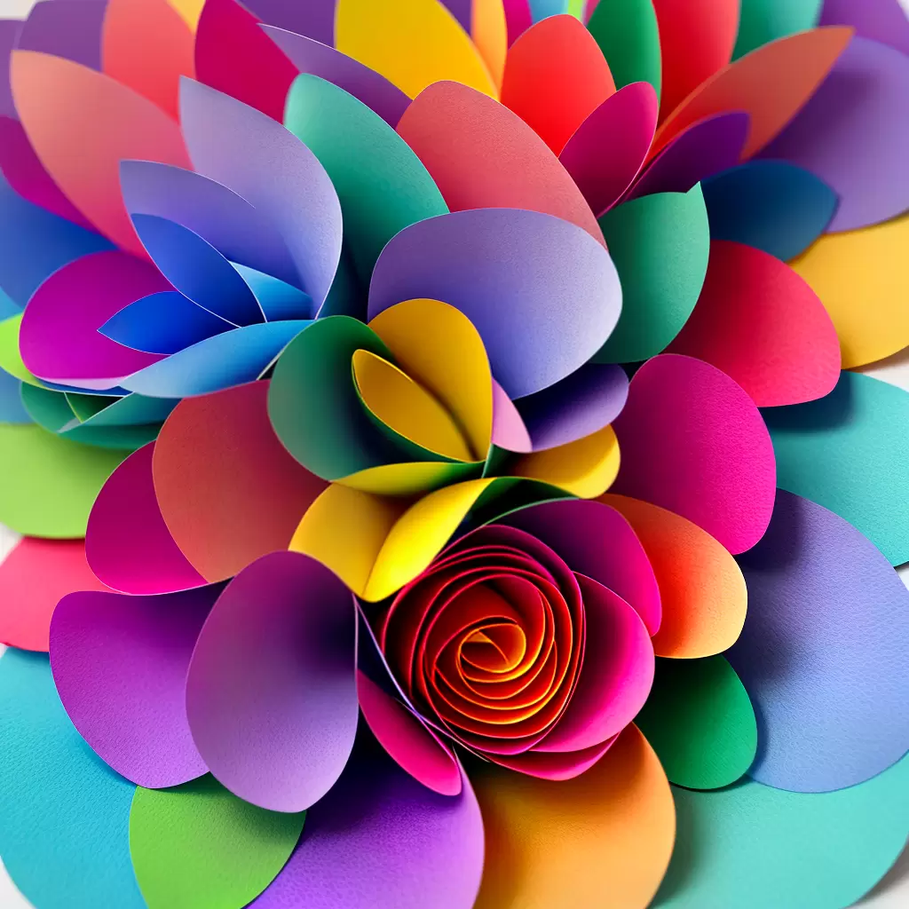 A ARTE de criar flores de papel: celebre o Dia do Artesão 1 A ARTE de criar flores de papel: celebre o Dia do Artesão