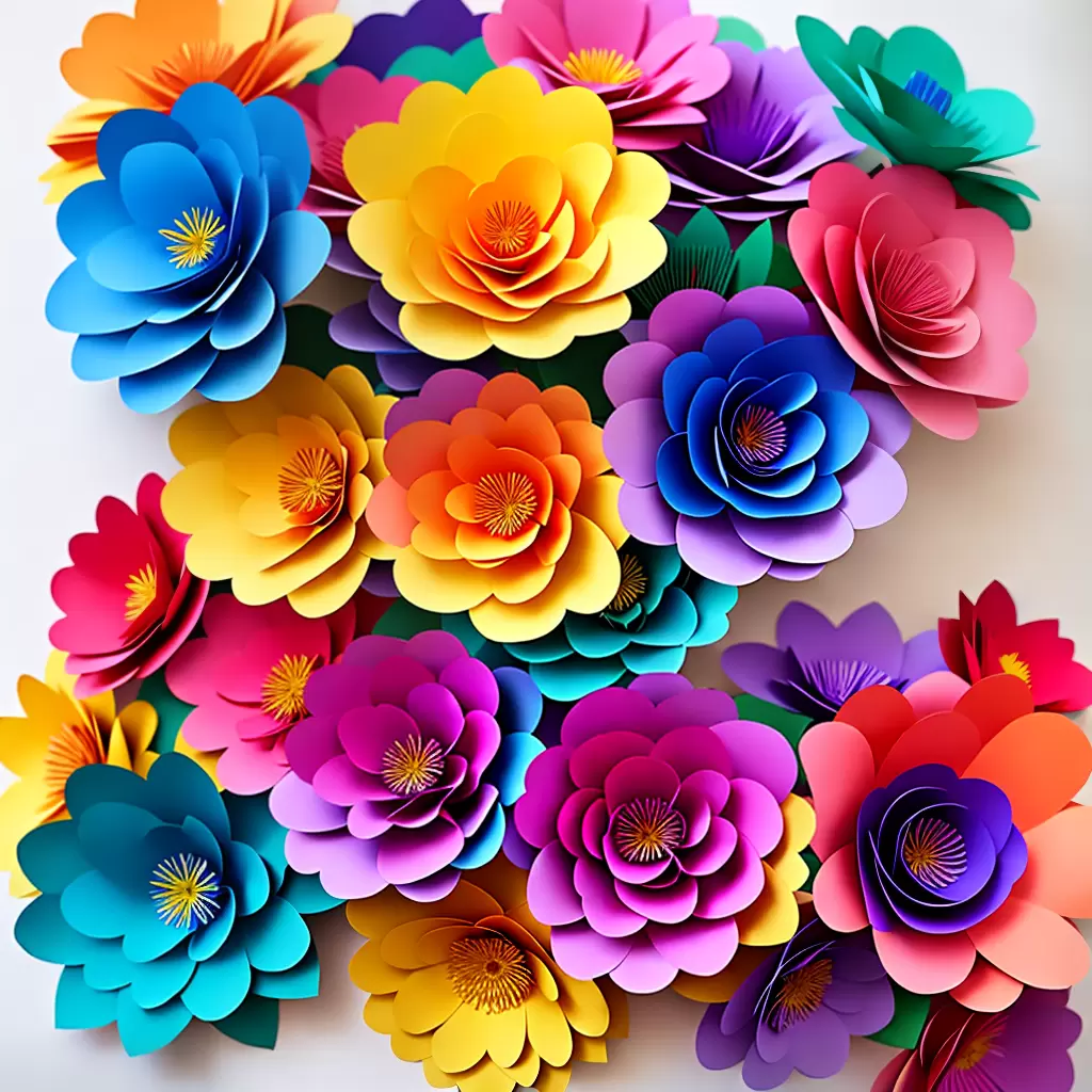 A ARTE de criar flores de papel: celebre o Dia do Artesão 7 A ARTE de criar flores de papel: celebre o Dia do Artesão 6